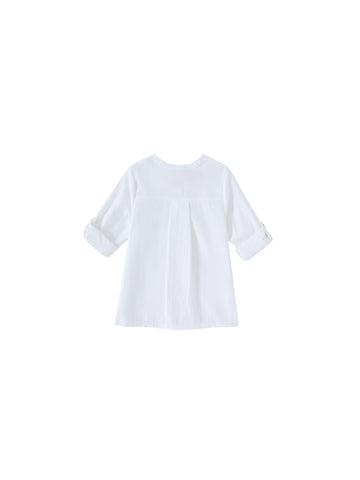 Embroidery Long Sleeve Shirt