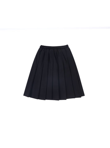 Pleated Waffle Skirt