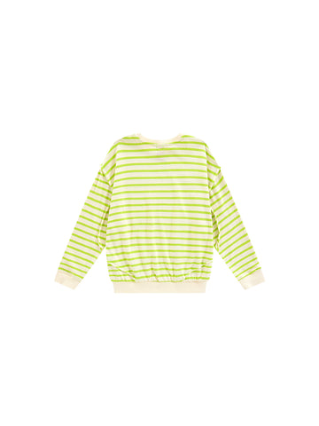 Classic Stripe Top - Lime/White