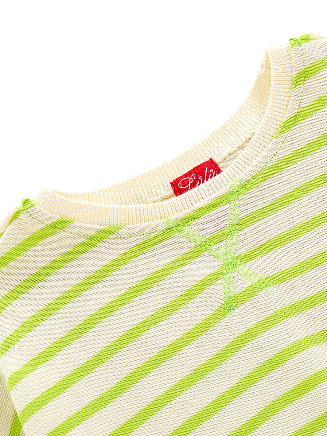 Classic Stripe Top - Lime/White