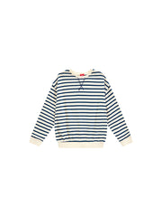 Classic Stripe Top - Steel/White