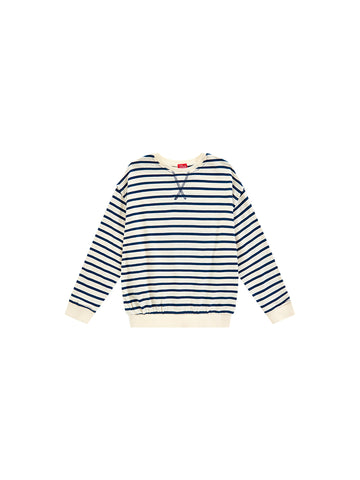 Classic Stripe Top - Steel/White