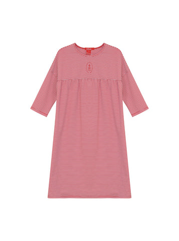 Seersucker Stripe Swim Dress