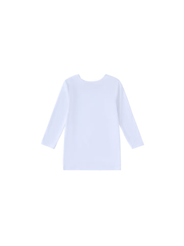 Basic Long Sleeve T-shirt - White