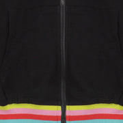 Hooded Colored Ribbed Top