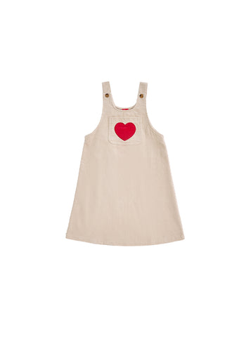 Corduroy Heart Pocket Jumper