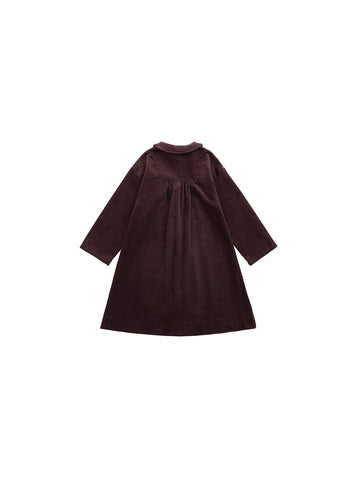 Corduroy Dress - Brown