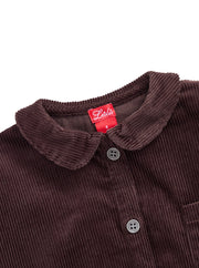 Corduroy Dress - Brown