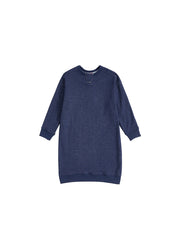 French Terry Dress - Navy