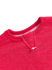 French Terry Dress - Red