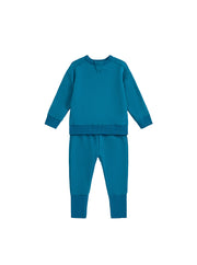 Baby French Terry Set - Steel