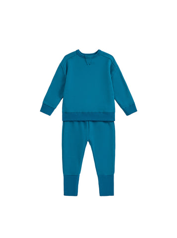 Baby French Terry Set - Steel