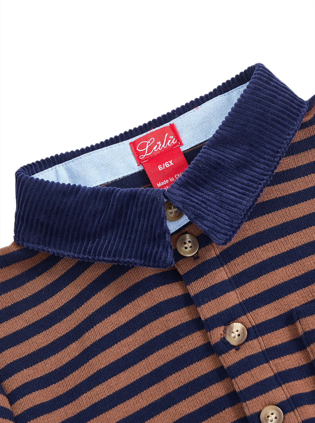 Corduroy Combo Polo