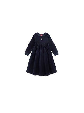 Velour Studded Dress