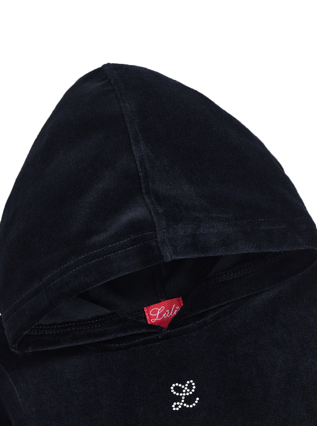 Velour Hooded Dress