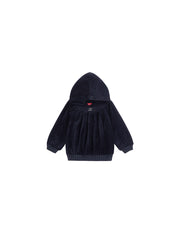 Hooded Velour Top