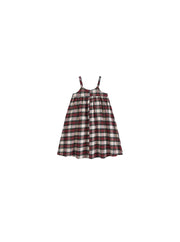 Plaid strap Jumper
