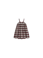 Plaid strap Jumper