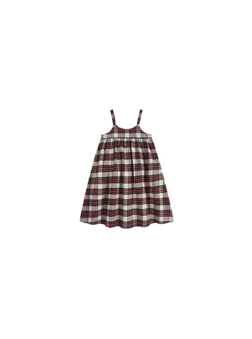 Plaid strap Jumper