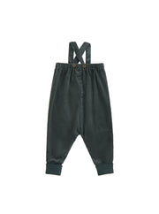 Corduroy Overall - Dk Green