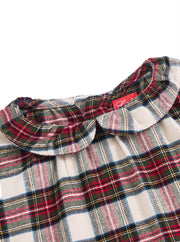 Plaid Gathered Shirt