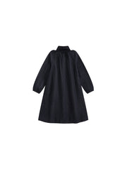 Denim Turtleneck Dress