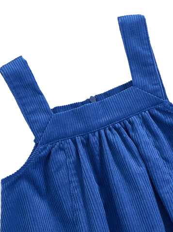 Corduroy Jumper - Royal Blue