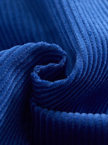 Corduroy Jumper - Royal Blue