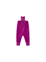 Corduroy Strap Overall - Purple