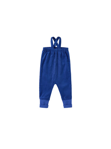 Corduroy Strap Overall - Royal Blue