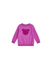 Bear Corduroy Top - Purple