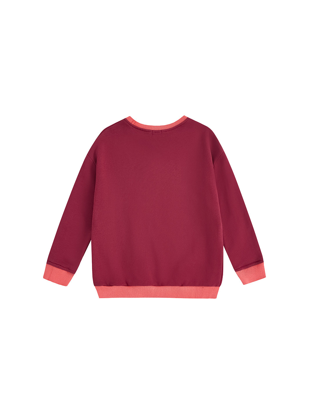 Contrast Trim Top - Girl