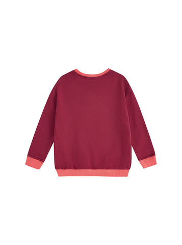 Contrast Trim Top - Girl