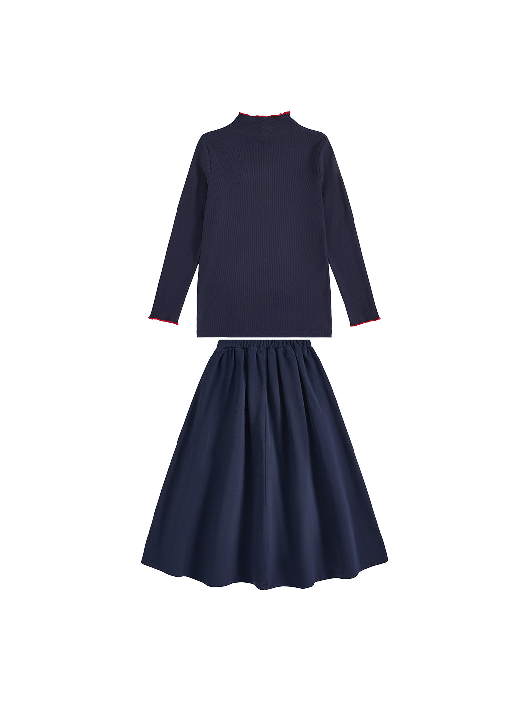 Mock Neck Set
