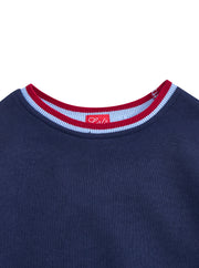 French Terry Ribbed Top