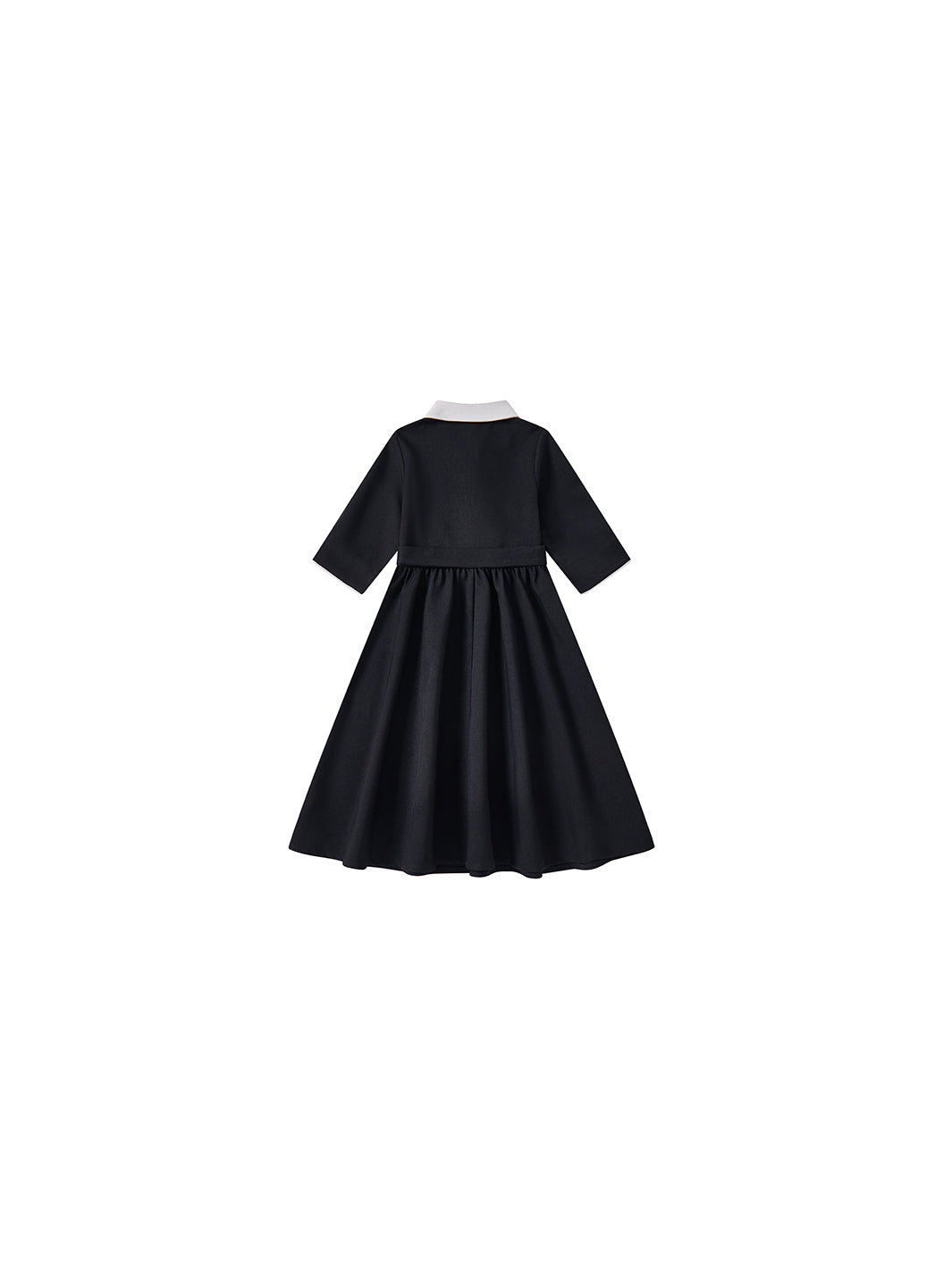 Collar Piping Dress