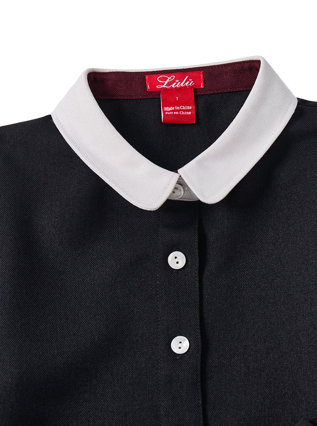 Collar Piping Dress
