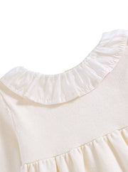 Baby Knit Ruffle Overall