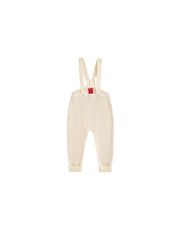 Baby Knit Legging Overall - Almond White