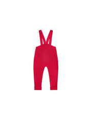 Baby Knit Legging Overall - Red Mix