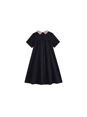 Mohair Collar Dress