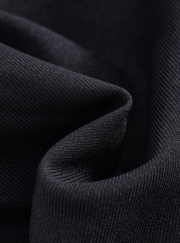 Mohair Collar Dress