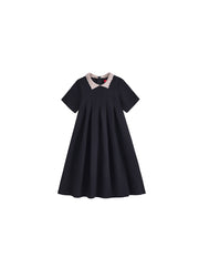 Mohair Collar Dress