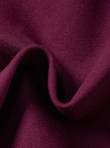 Velvet Collar Dress