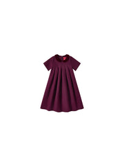 Velvet Collar Dress