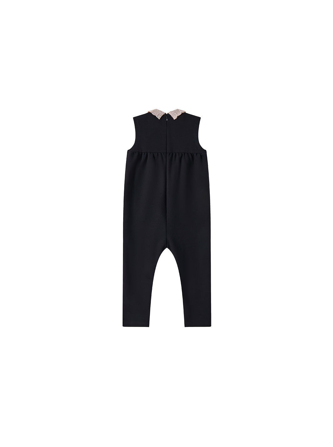 Mohair Collar Overall