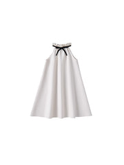 Trim Bow Jumper -Off White