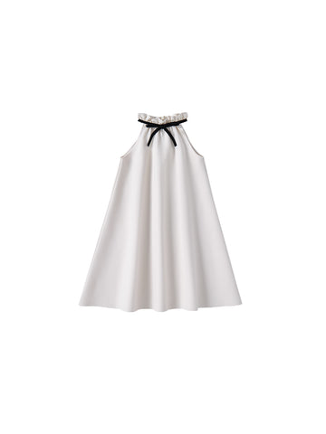 Trim Bow Jumper -Off White