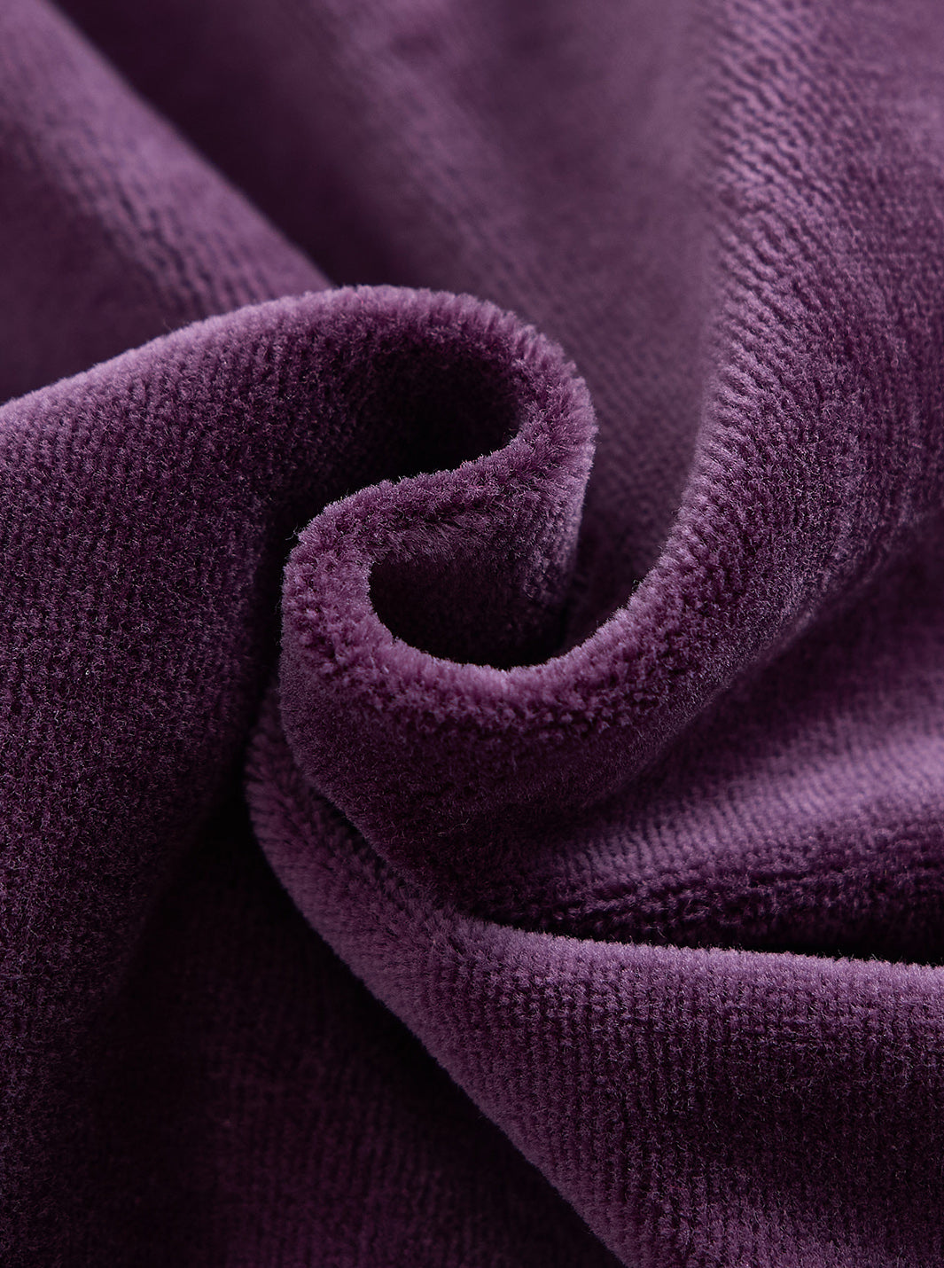 Velour Plum Jumper