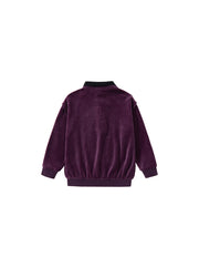 Velour Knit Collar Polo